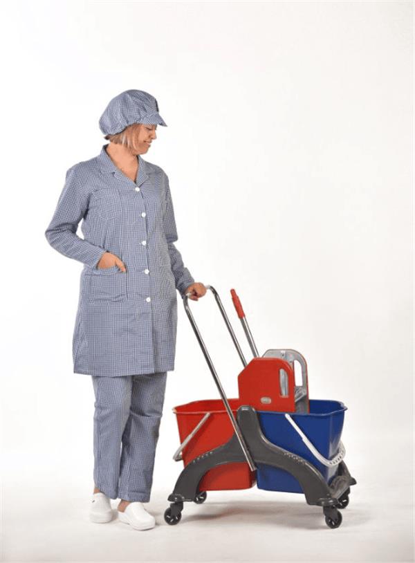 Metal Temizlik Arabası